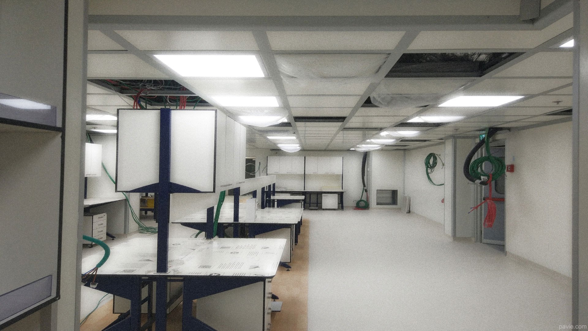 Pavie laboratories, clean rooms and projects with a high security classification